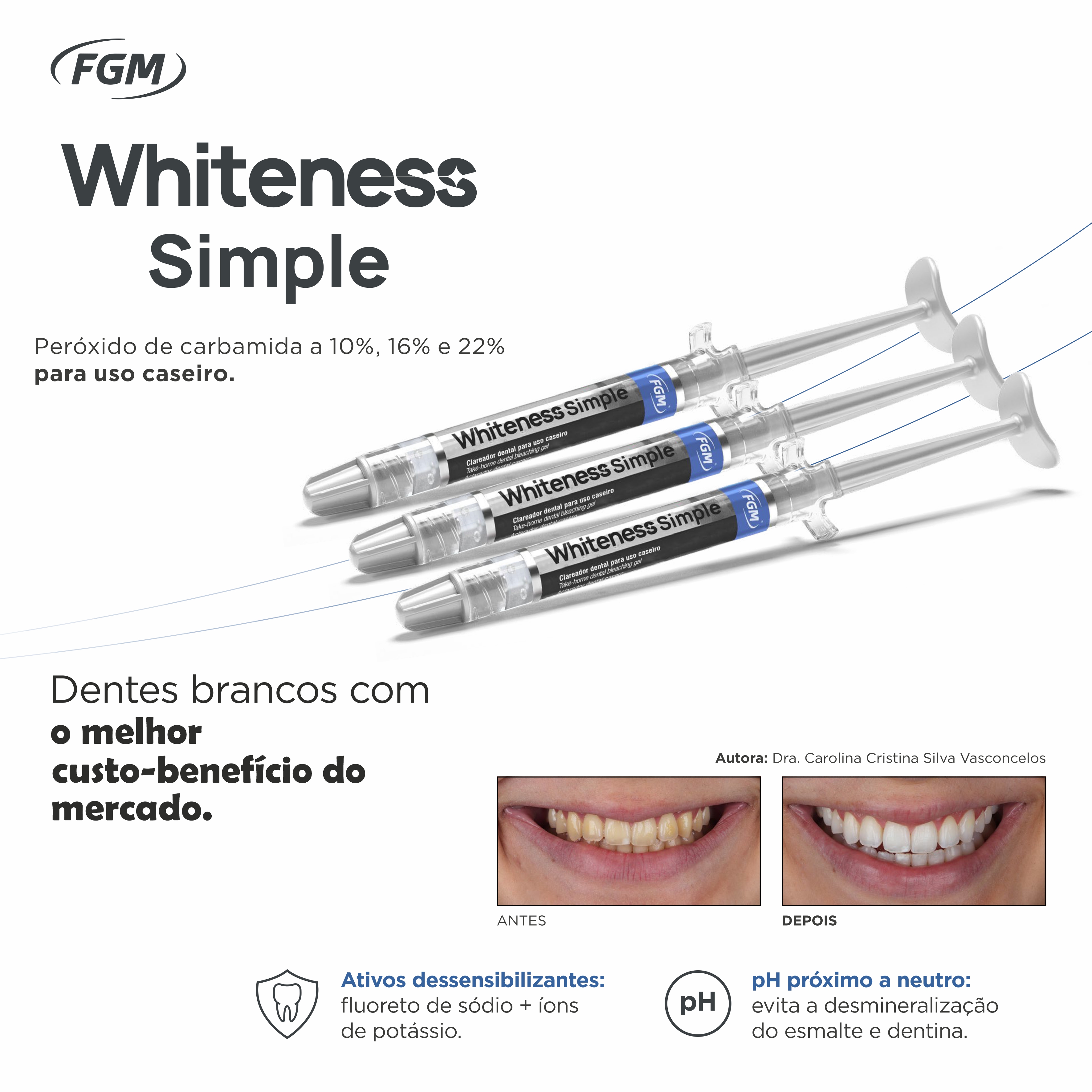 1x Clareandor Dental Whiteness Simple 22%...