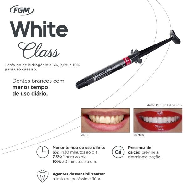 10x Clareador Dental White Class 10%